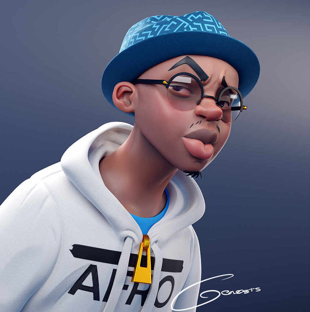Afro Trap ZBrushCentral