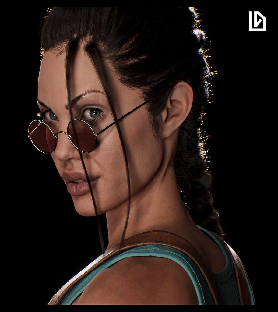 Angelina Jolie for Tomb Raider 3