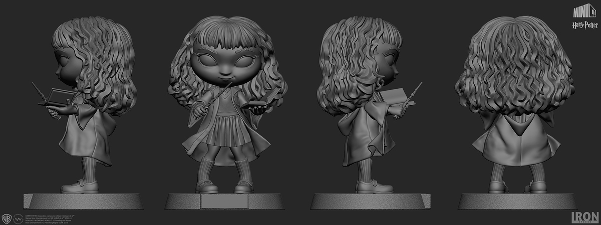 Hermione_Turntable_Zbrush