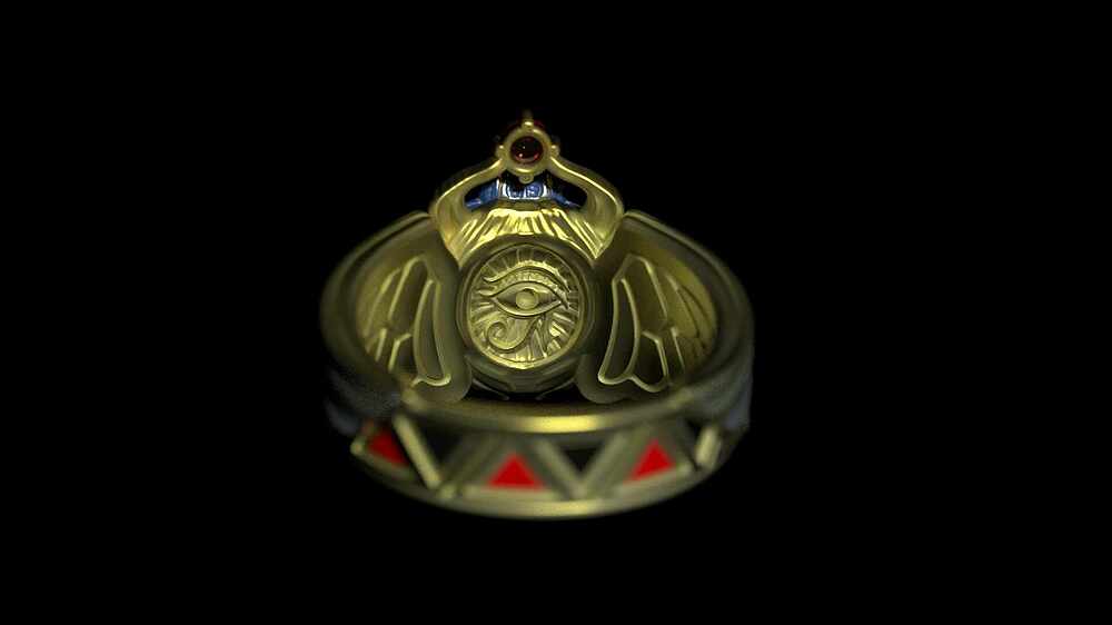 Scarab Ring KSR7