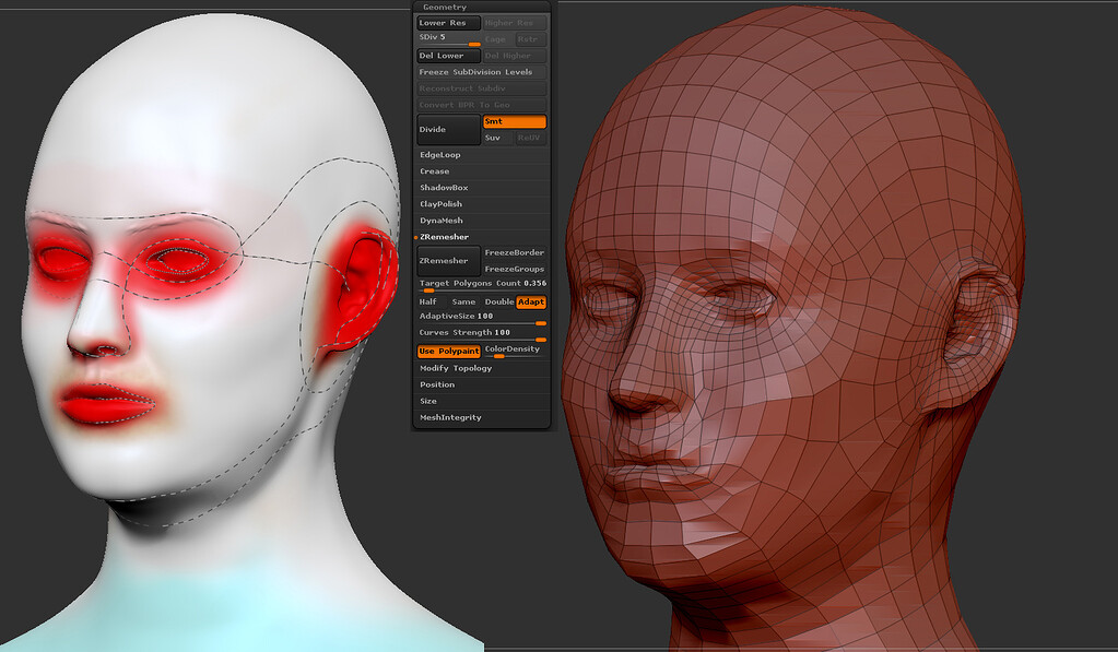 ZRemesher Guides issues ZBrushCentral