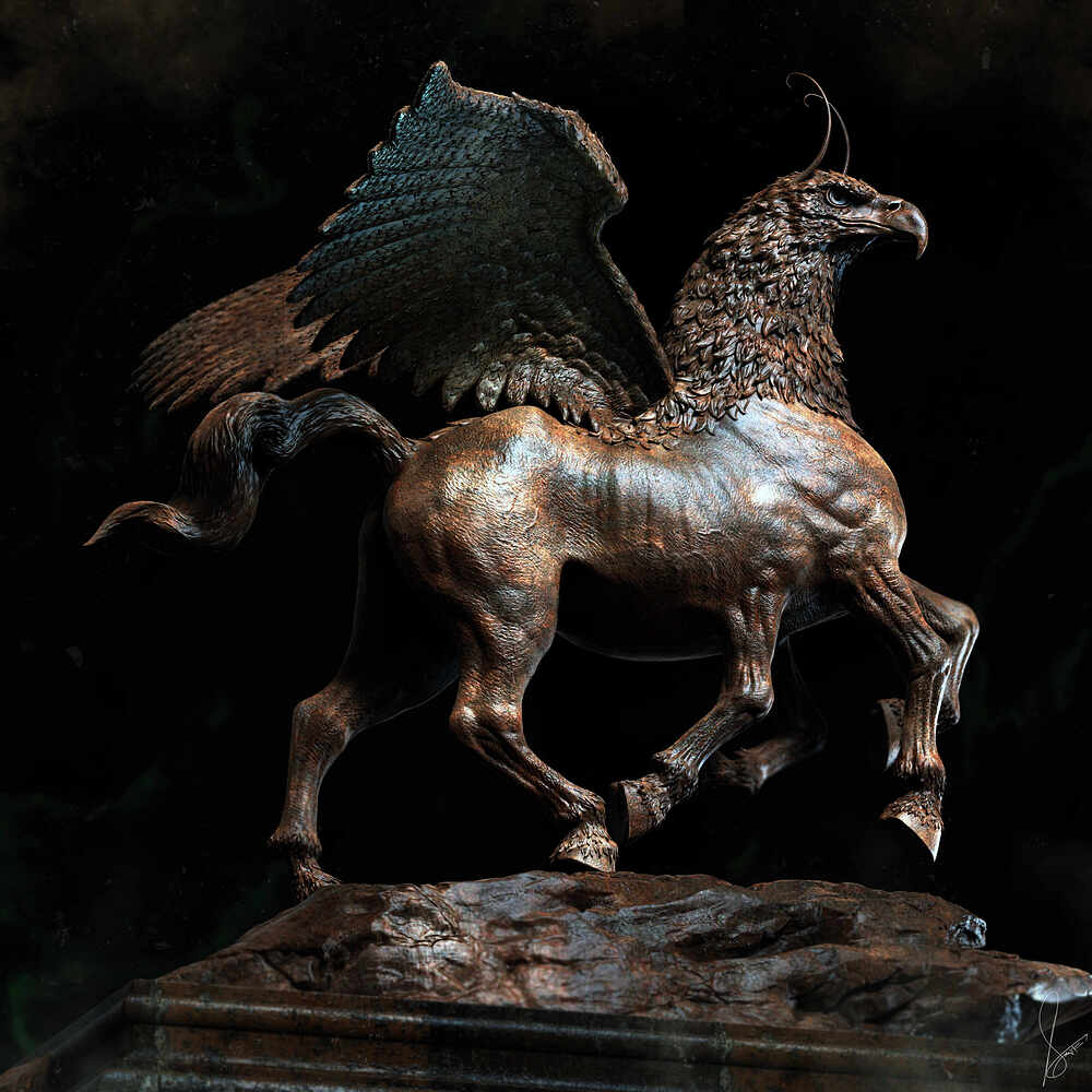 Hippogriff-X_Creature_Digital_Sculpture_Surajit_Sen_Dec2025A