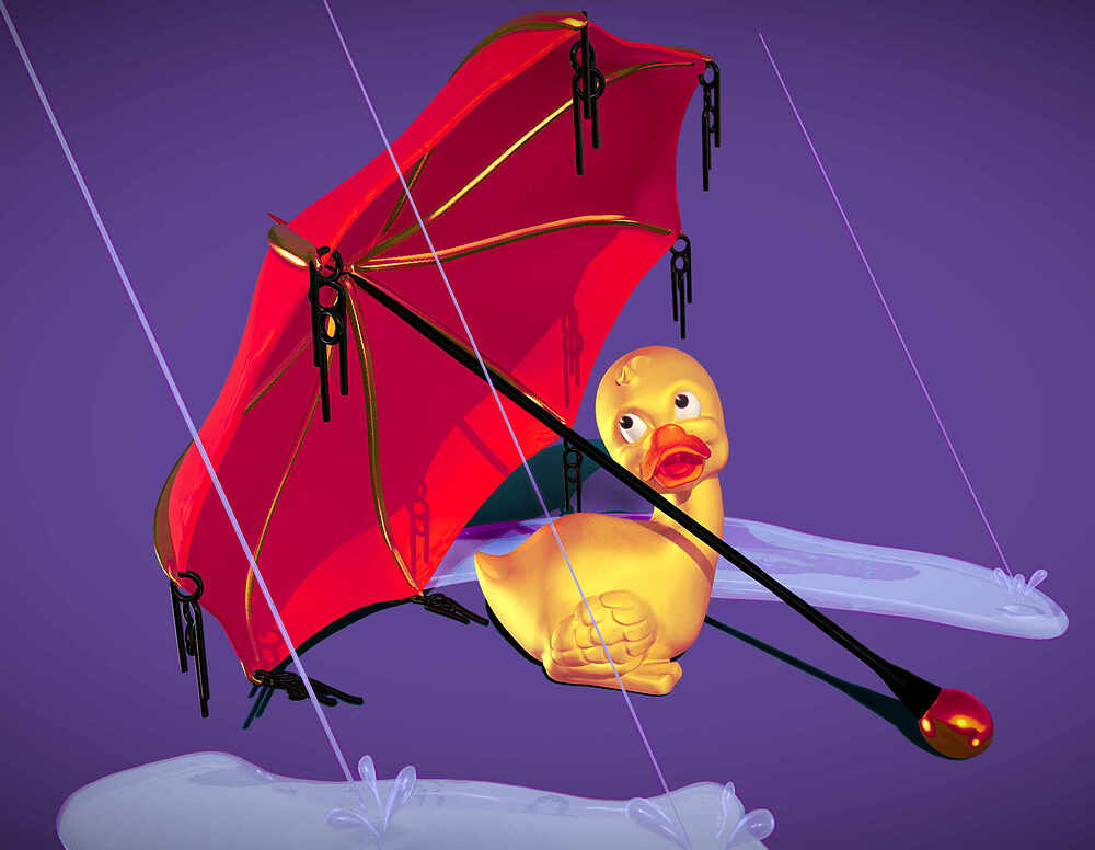Umbrella-Duckie