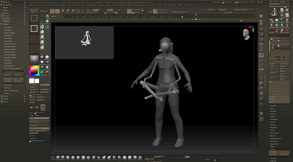 Stuck in Zsphere Rig Mode ZBrushCentral