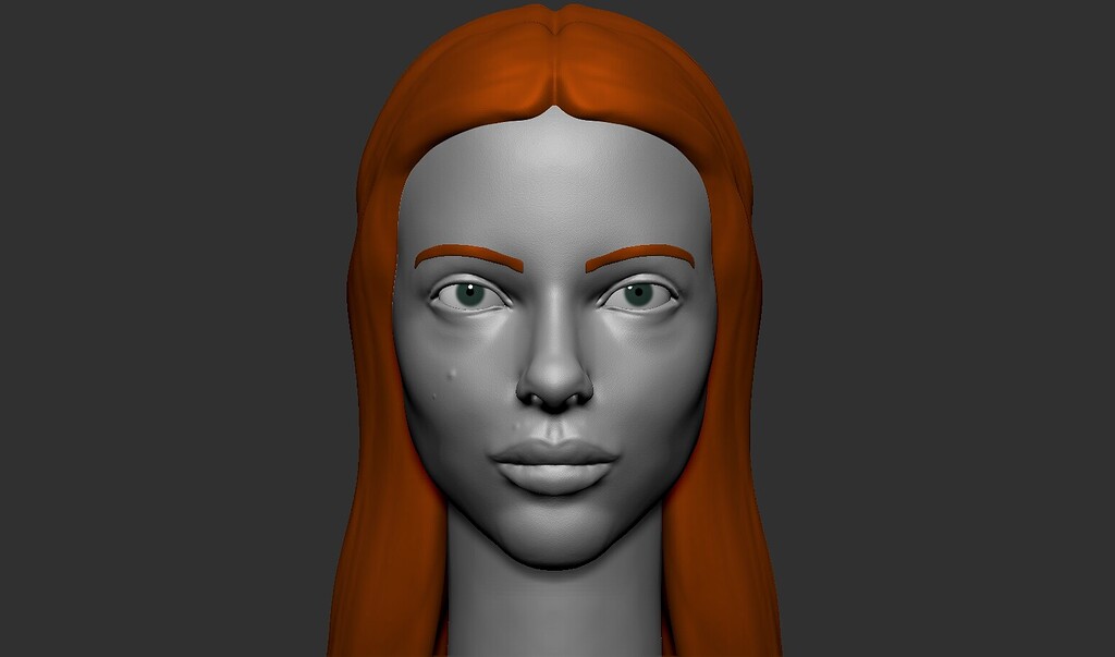 Likeness practice ZBrushCentral