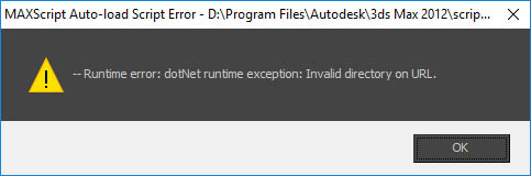 maxscript run time error