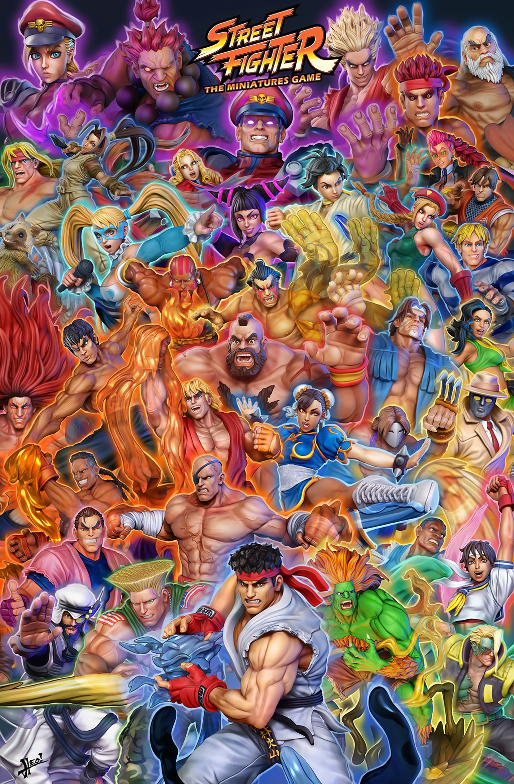 Vega artwork #11, Street Fighter 2