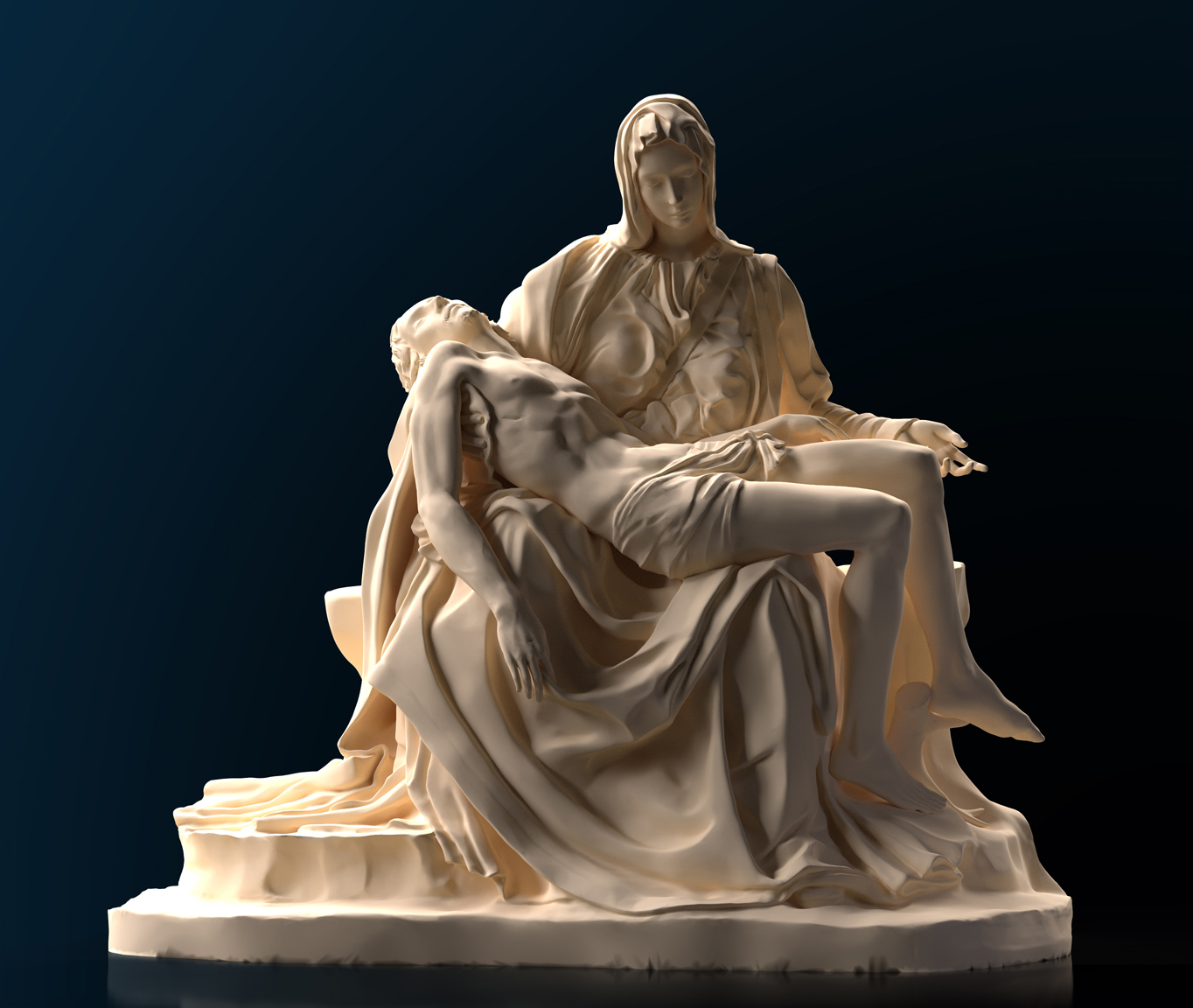pieta maestoro 4C • Design Toscano 27-in H Estate Size Pieta Garden Statue at