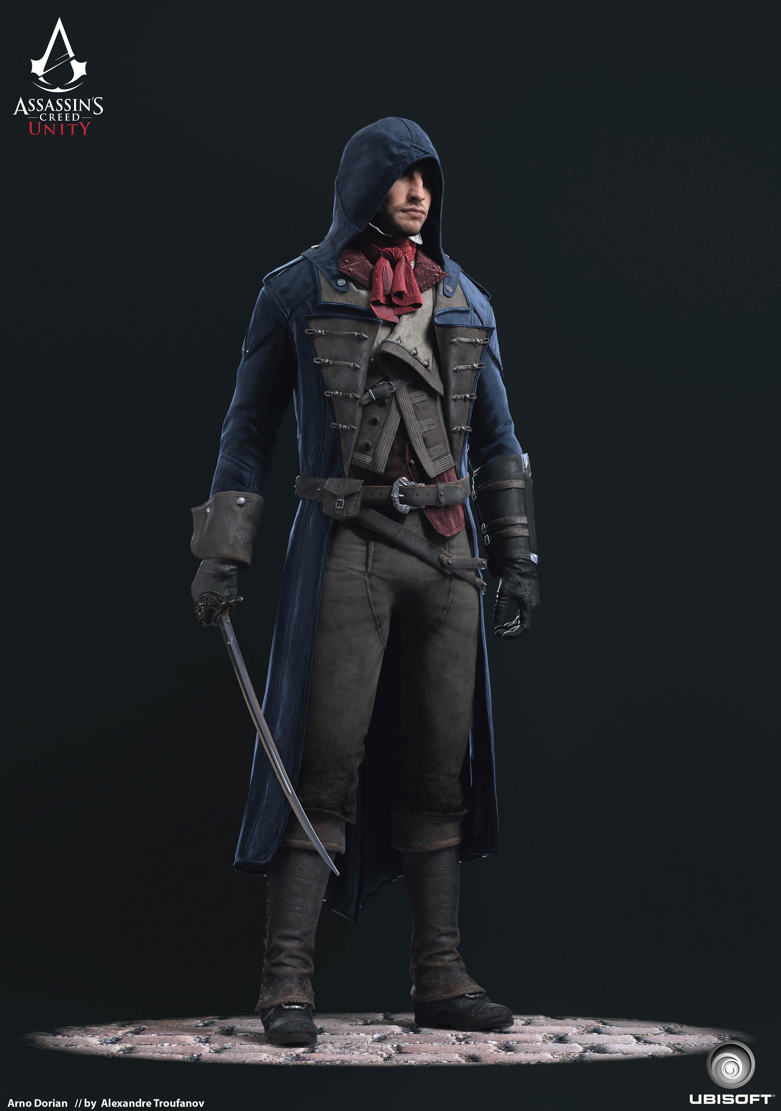 Assassin's Creed Unity Concept Art & Characters