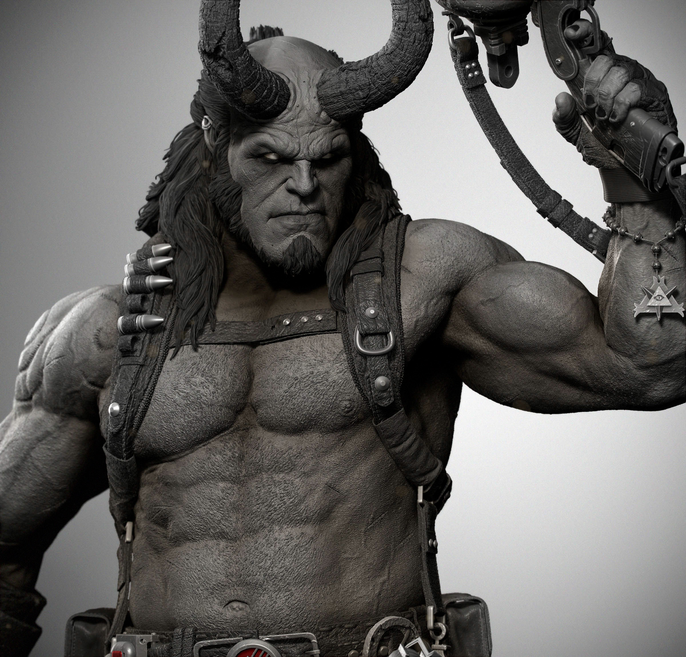 Hellboy_Render_Romellchopraa