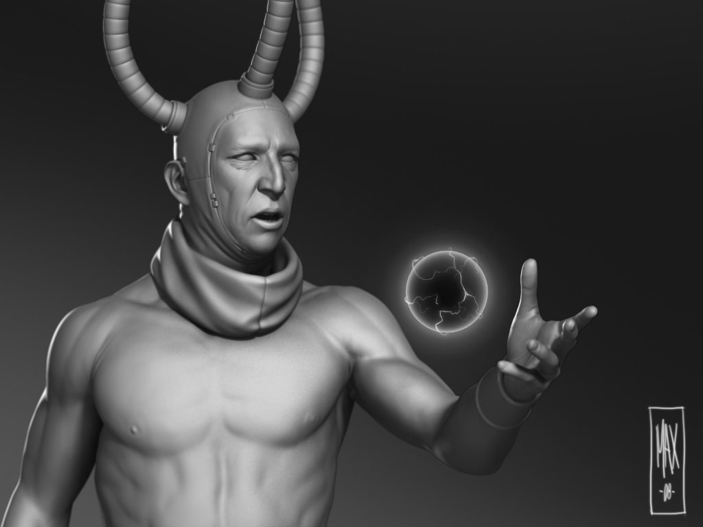 Man creating black hole - ZBrushCentral