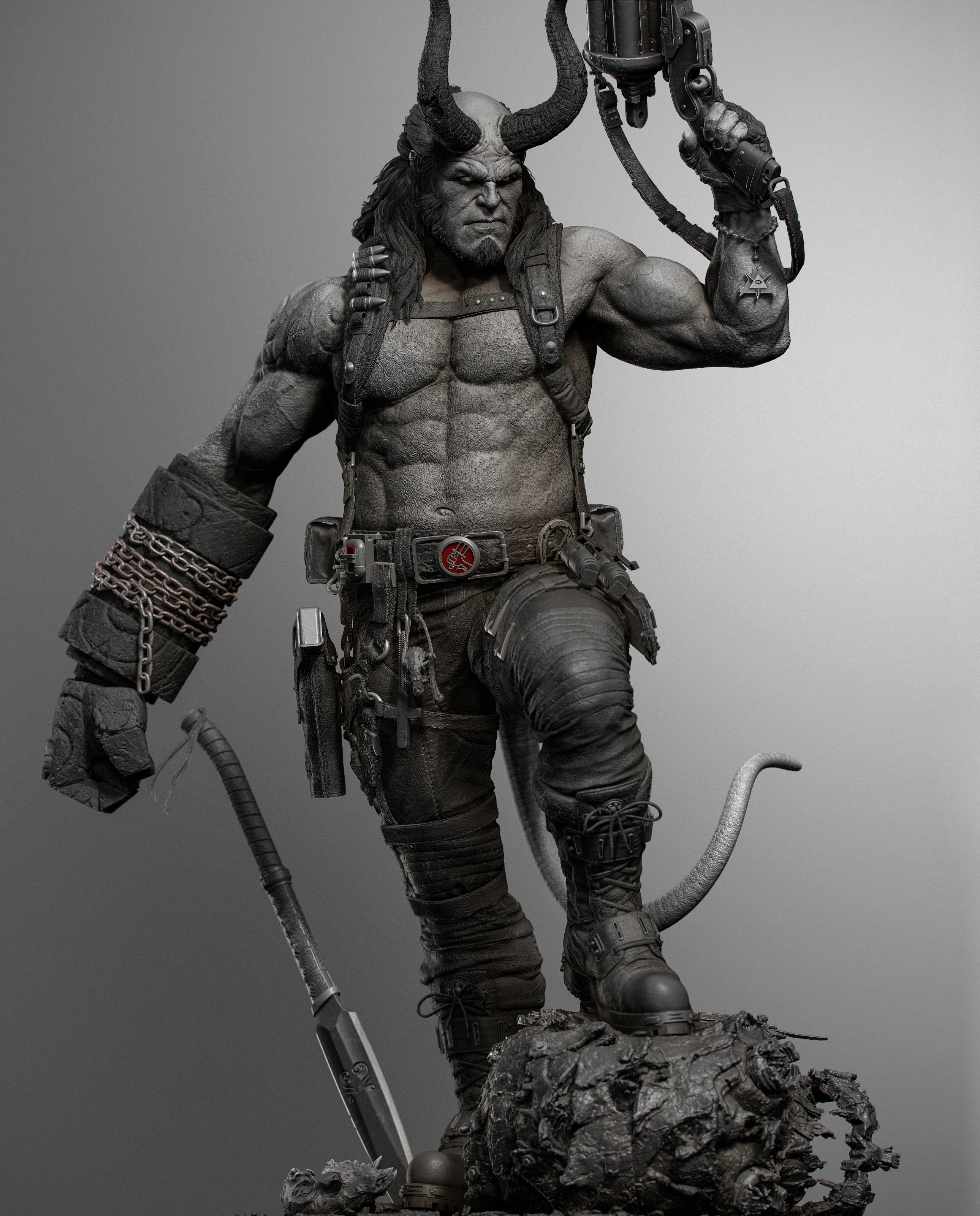 Hellboy_Renderful_Romellchopraa