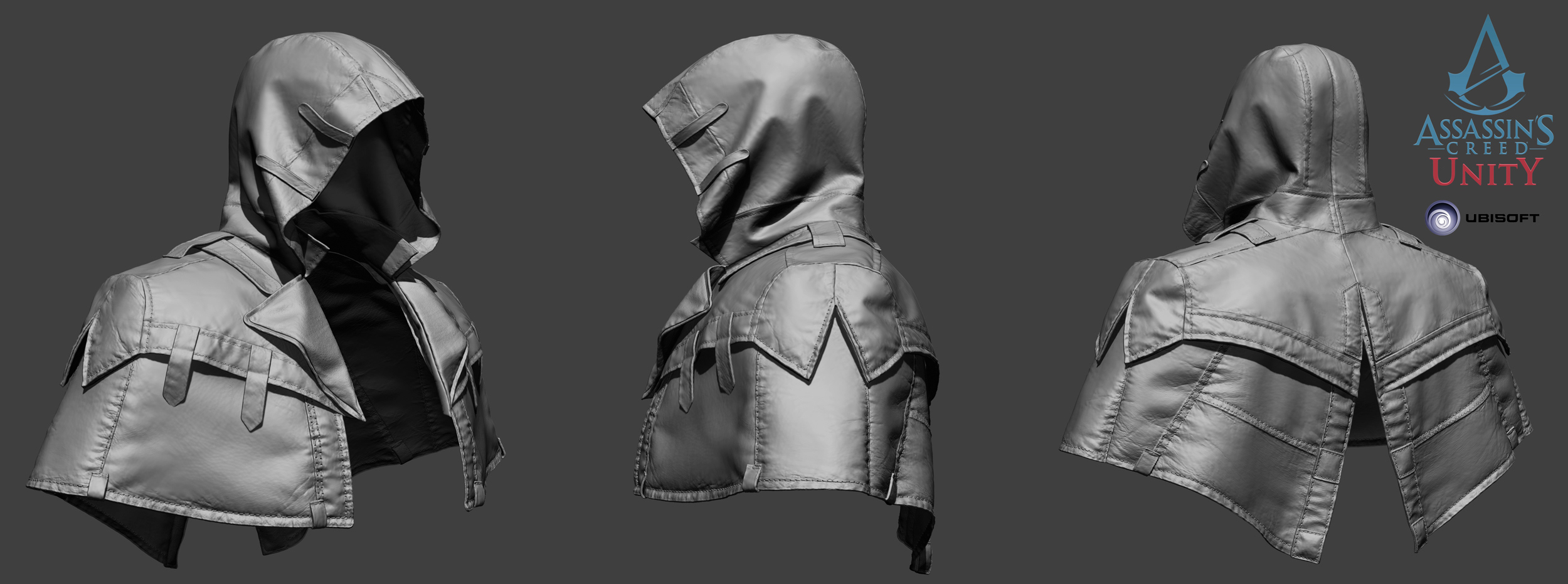 My contribution while on Assassins Creed Unity character team -  ZBrushCentral