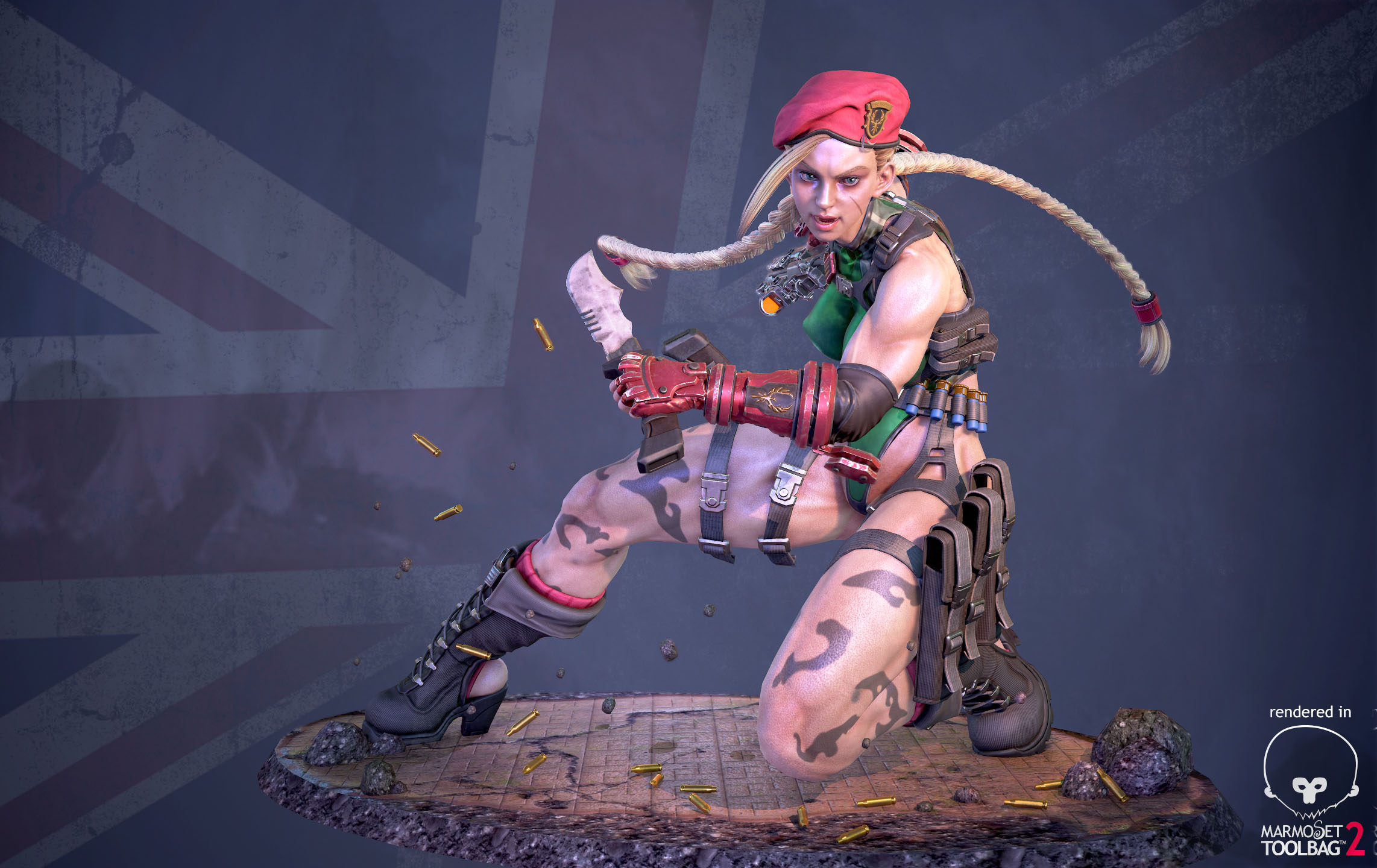 ArtStation - Cammy(Street Fighter) 2021