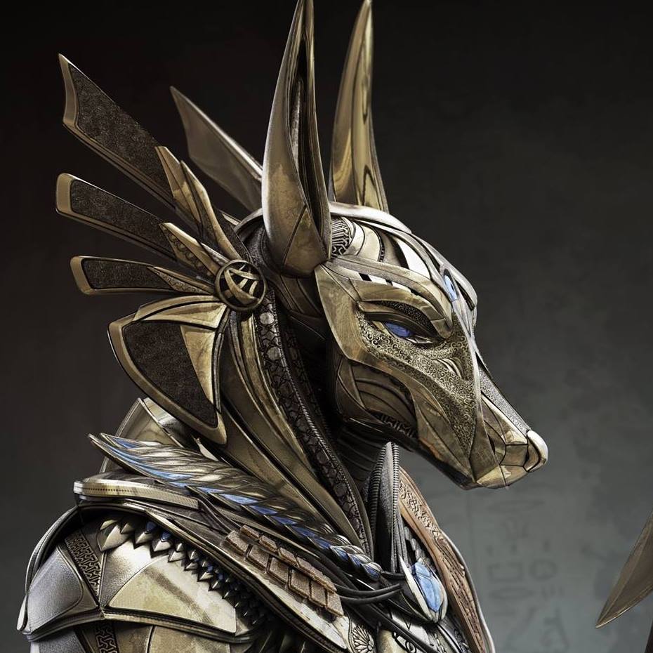 Anubis Finished Zbrushcentral