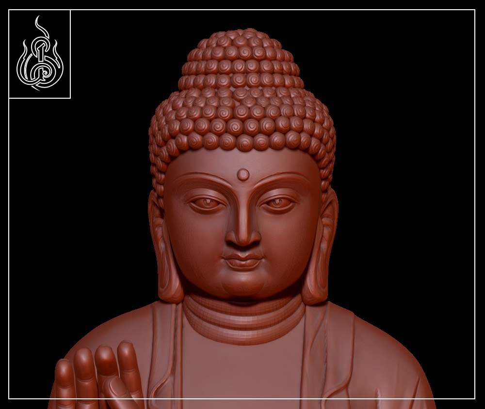 Render - ZBrush - Buddha face.jpg