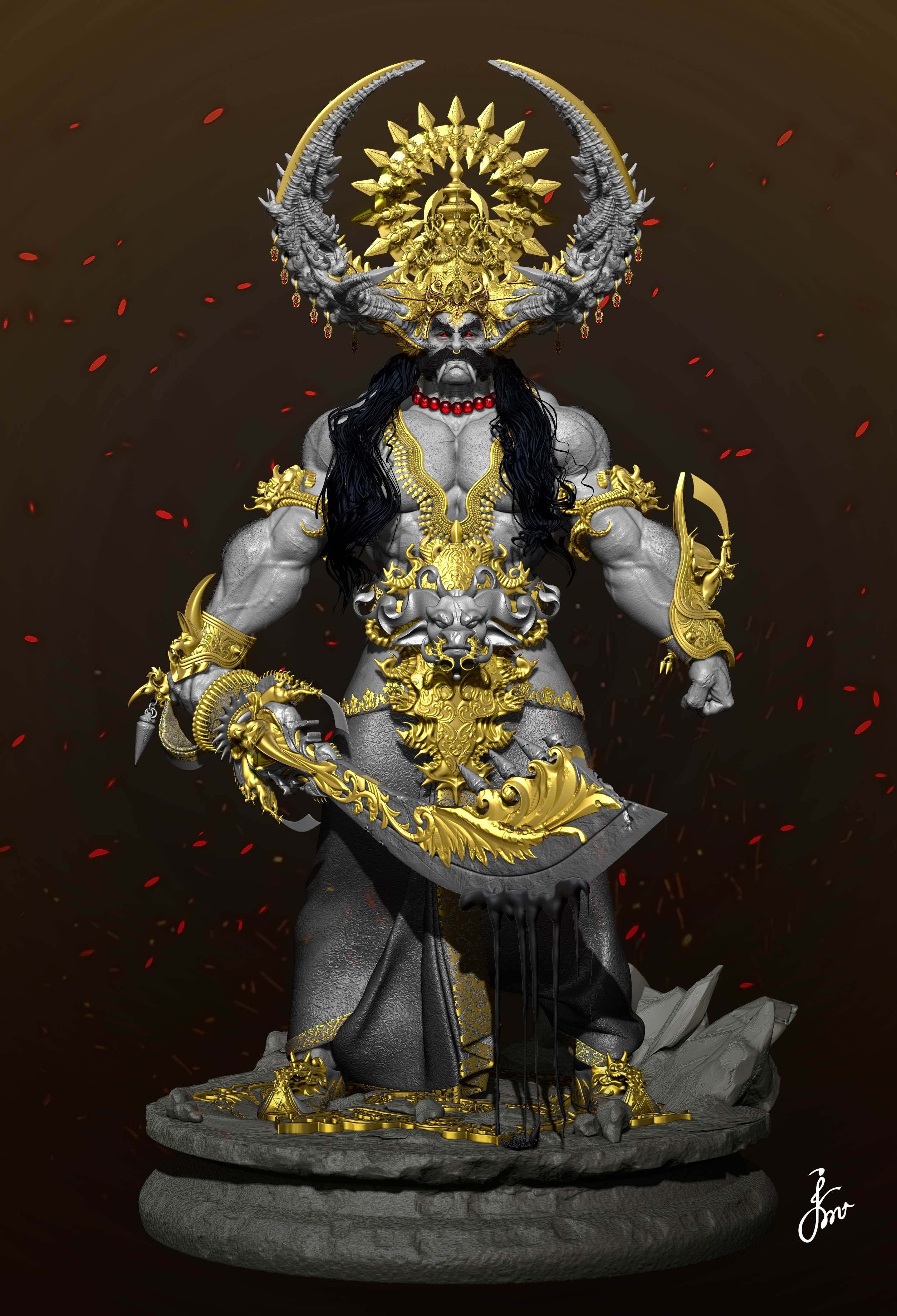 1_Mahishasura_KumarMhatre