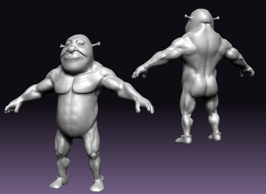 Shrek Full Body Image