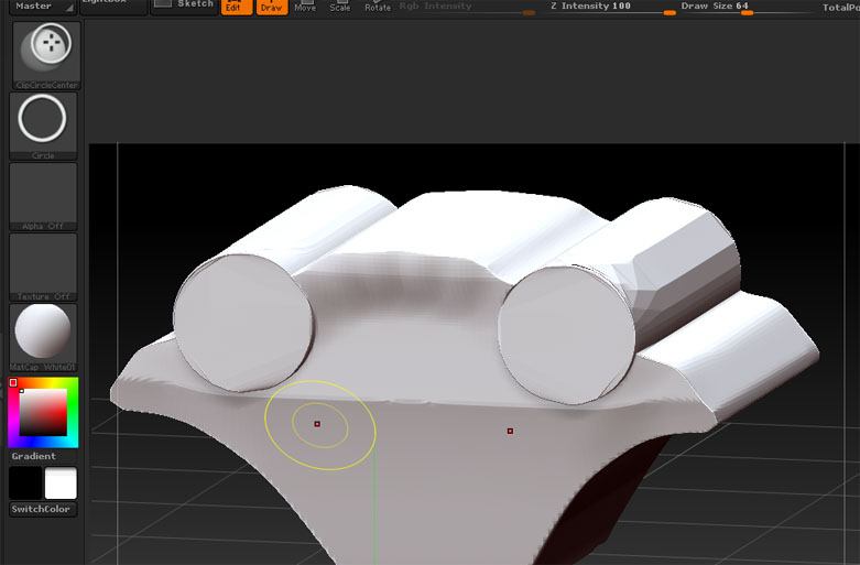 zbrush clip brush not working