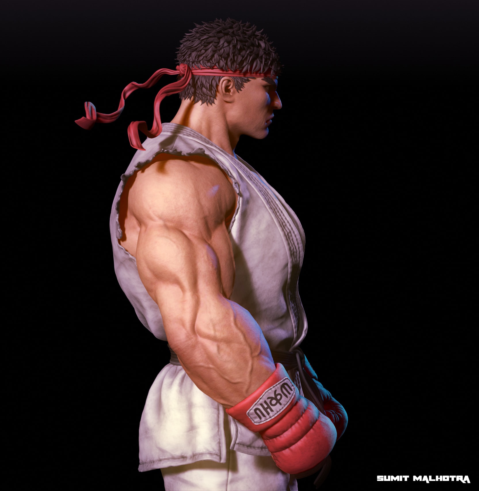 Ryu - Street Fighter - ZBrushCentral