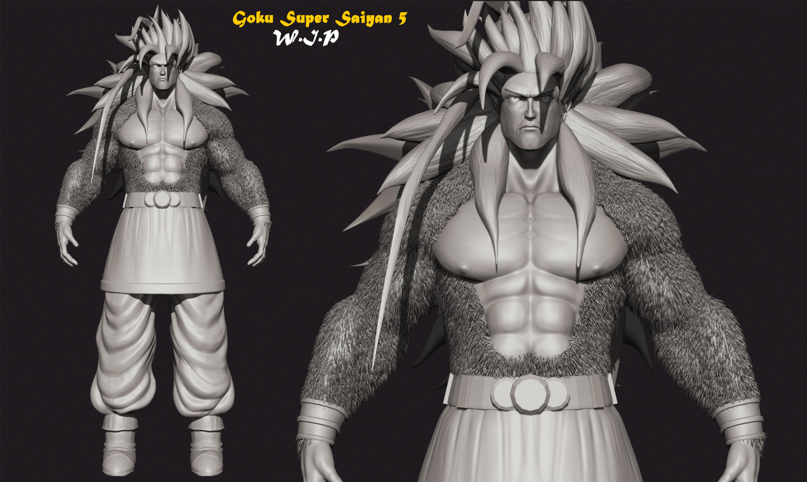 Gogeta ssj4 - ZBrushCentral