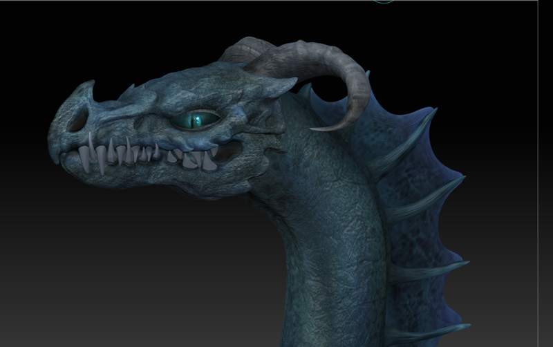 KRAKOW The blue dragon - ZBrushCentral KRAKOW The blue dragon - ZBrushCentral