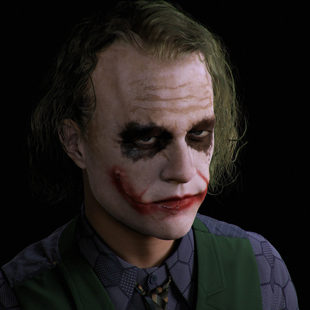 Heath Ledger / The Joker - ZBrushCentral
