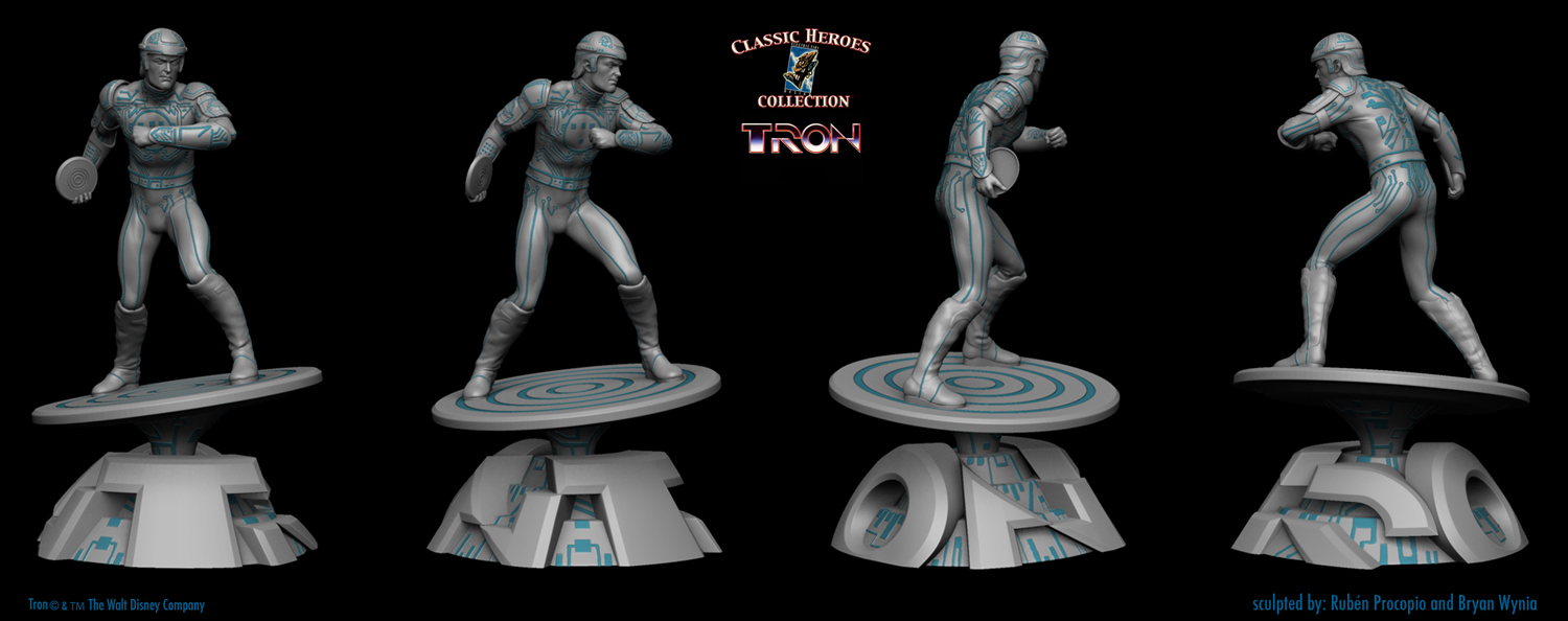 tron statue