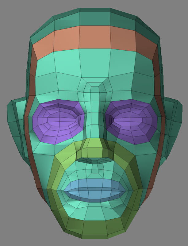 clean topology zbrush