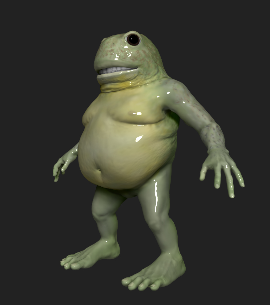 Sexy frogman WIP - ZBrushCentral