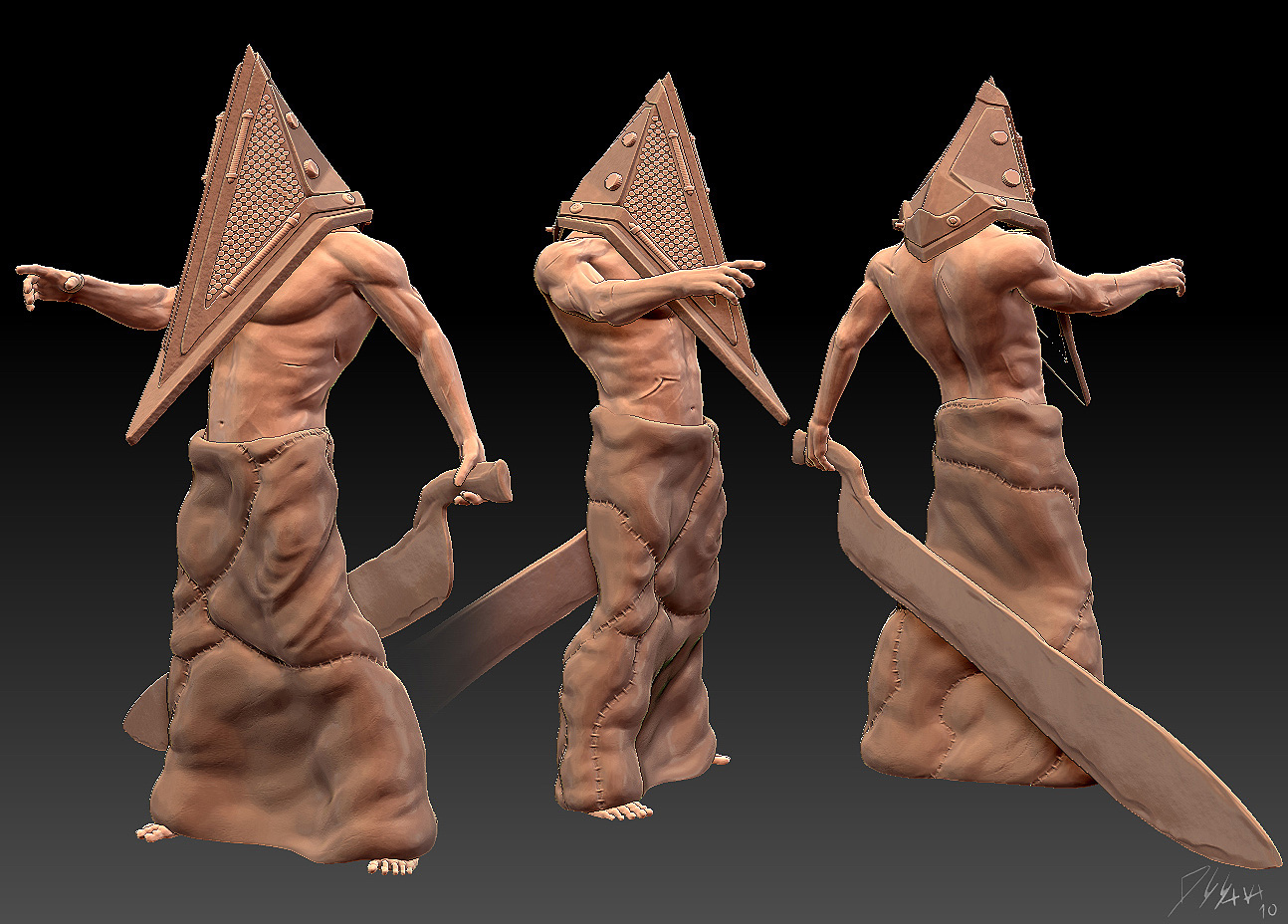 Pyramid Head by Motion