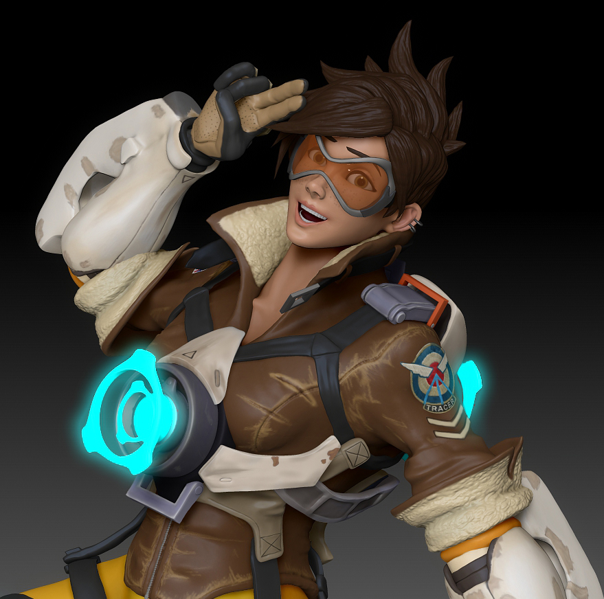 Overwatch Fan Art - Tracer - ZBrushCentral