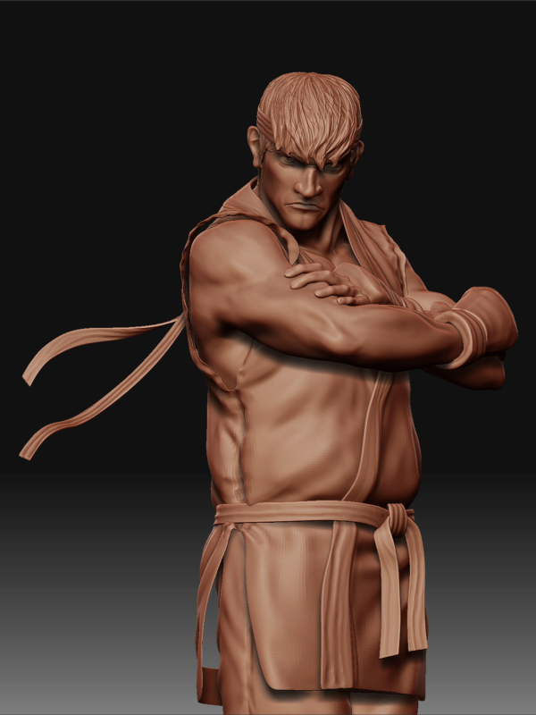 Ryu - Street Fighter - ZBrushCentral