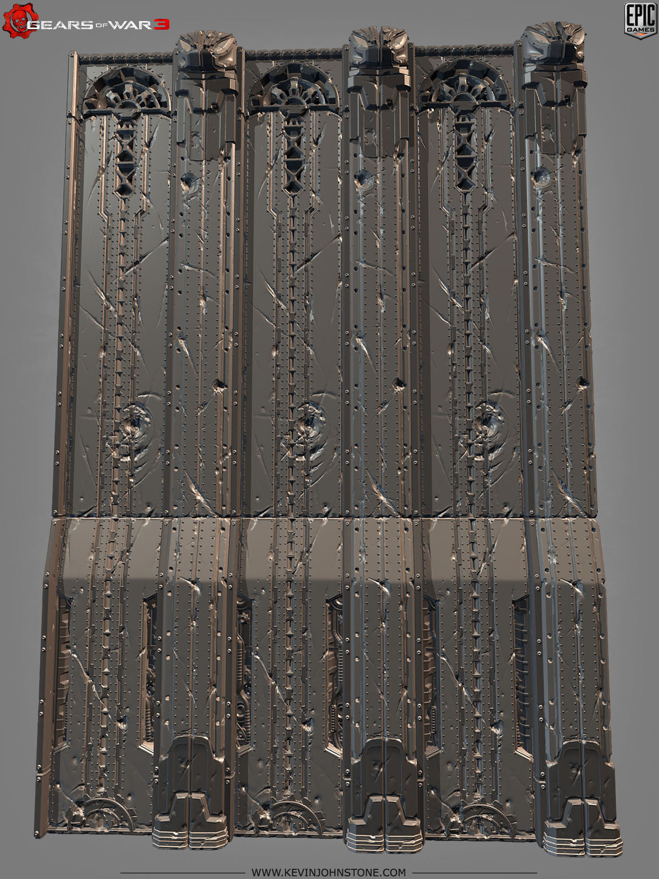 Gears of War 3 - Environment Art - #53 by Kevin_Johnstone