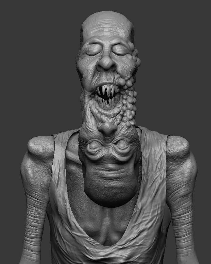 Azlosa_Creature_Digital_Sculpture_SurajitSen_Jul2023_WIP