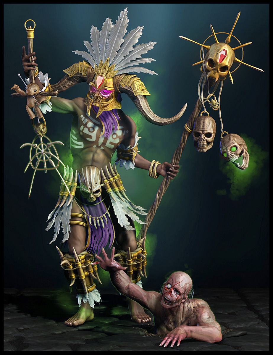 DIABLO III -Witch Doctor by Toma copia.jpg