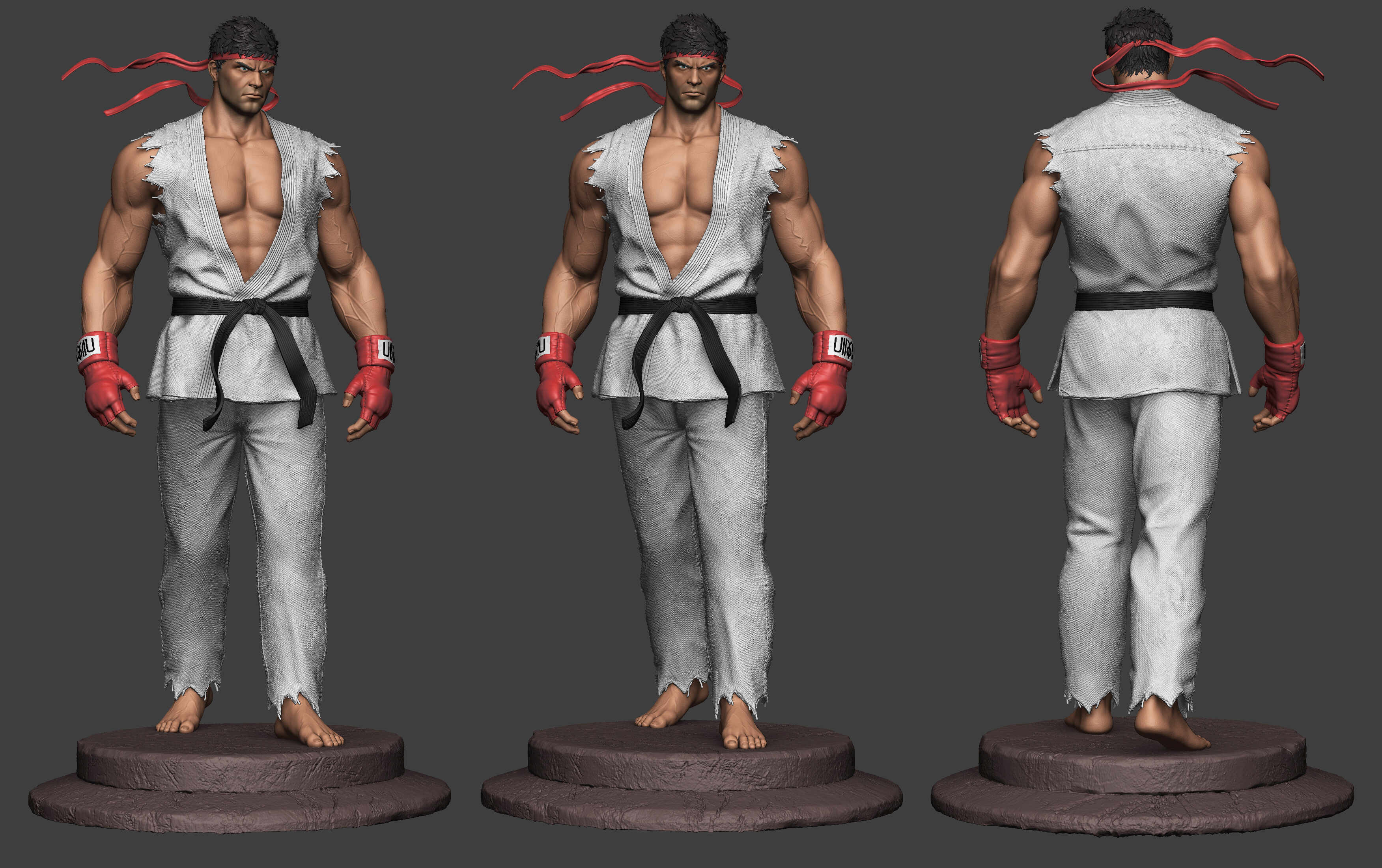 Ryu - Street Fighter - ZBrushCentral