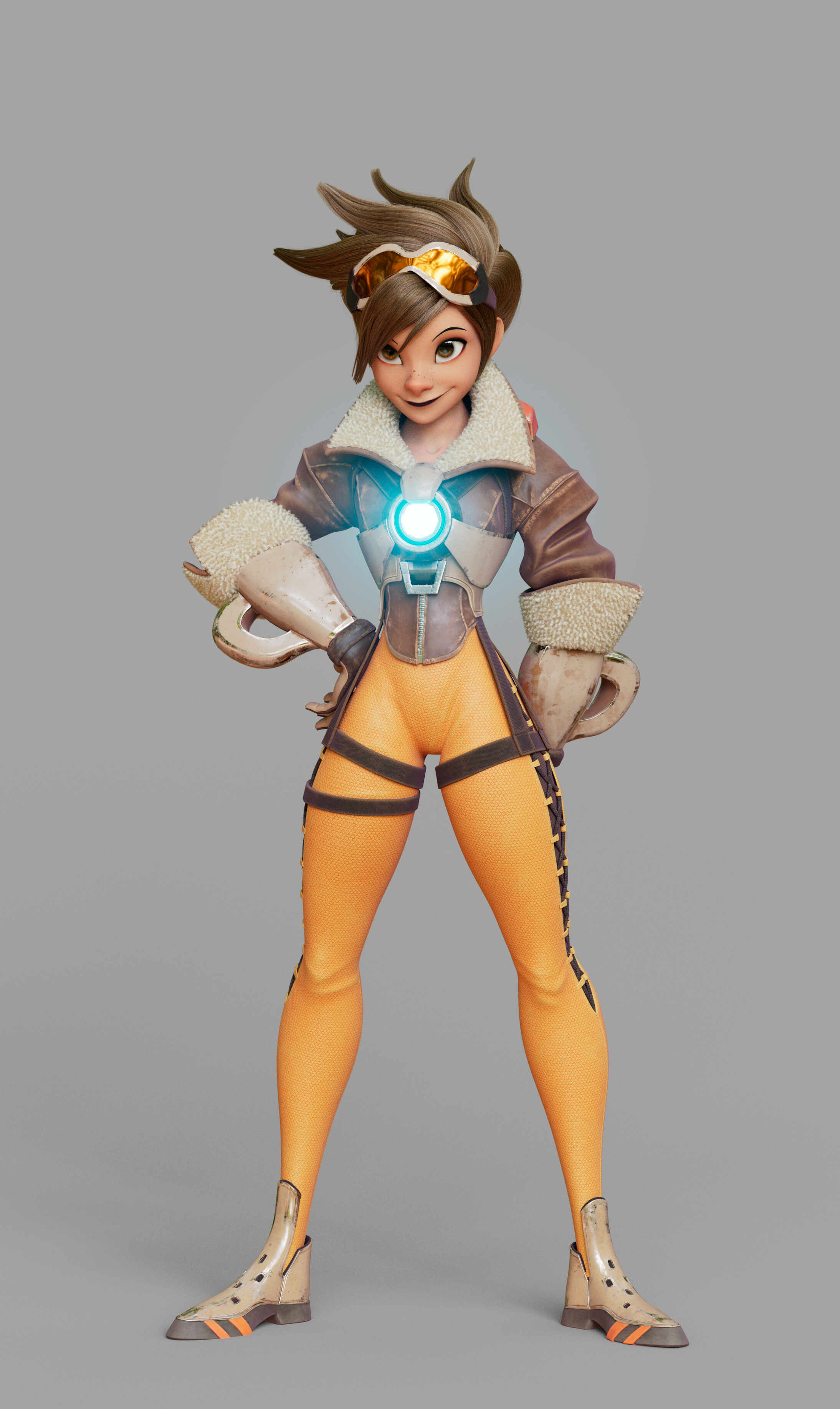 Tracer - Overwatch - ZBrushCentral