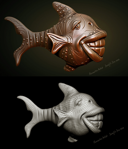 Antique Deep bronze Bolt Fish Digital Sculpt_Final_SSLOW.jpg