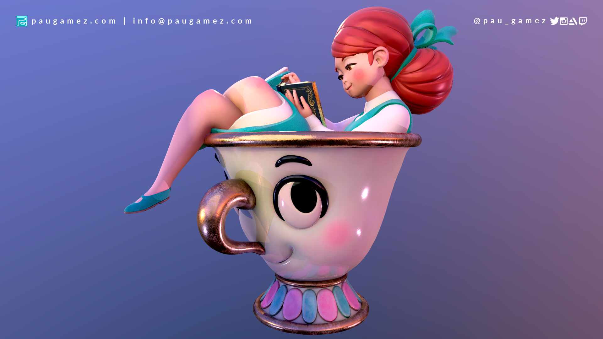 elibasanta_bella&chip-side_view_by_paugamez