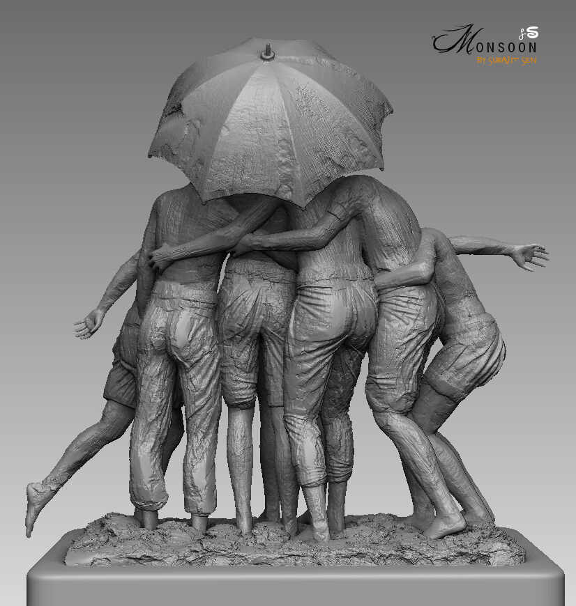 Monsoon_Digital_Sculpture_SurajitSen_jul2022_WIP