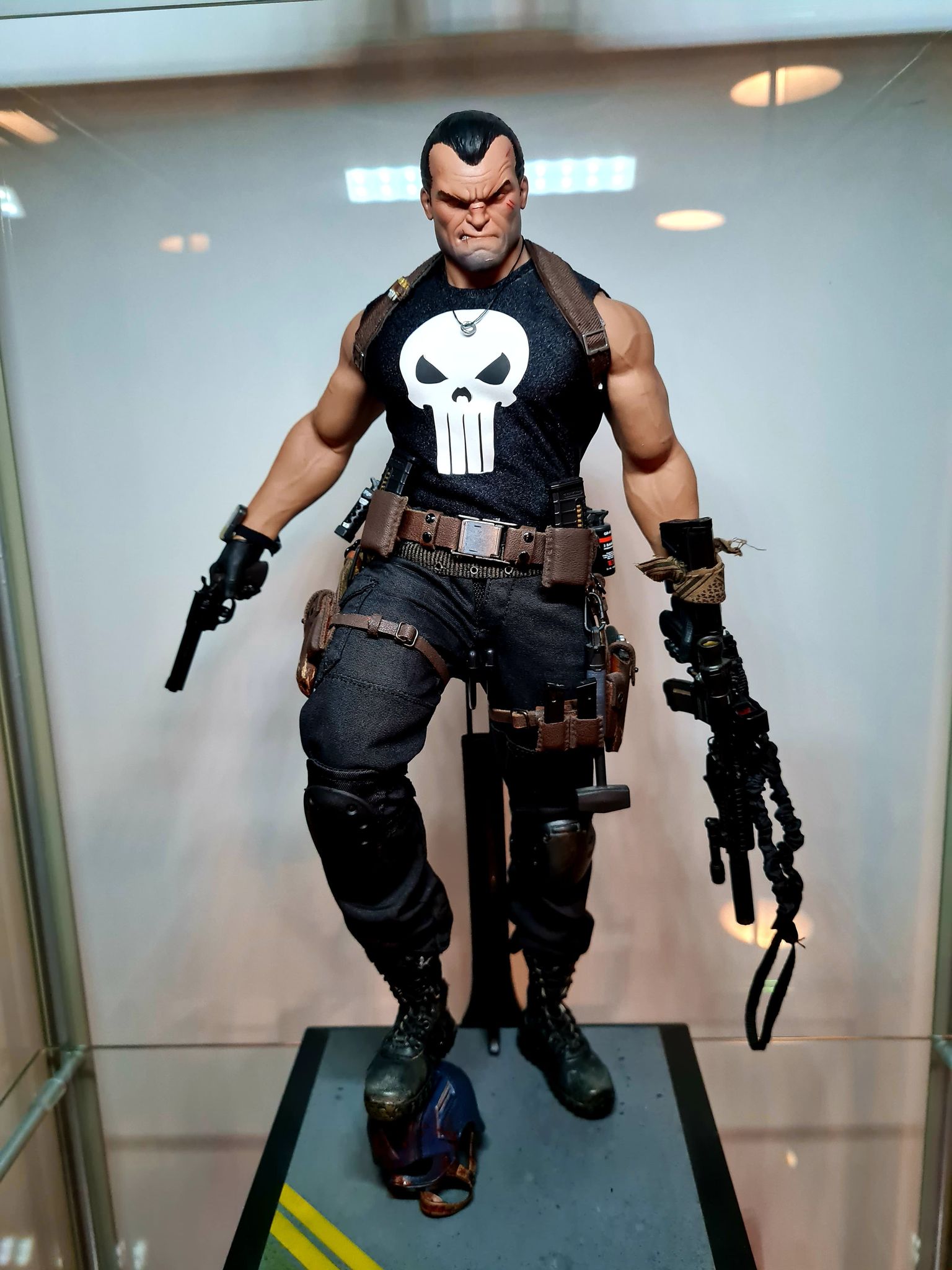 THE PUNISHER HEAD SCULPT 1 6 ZBrushCentral