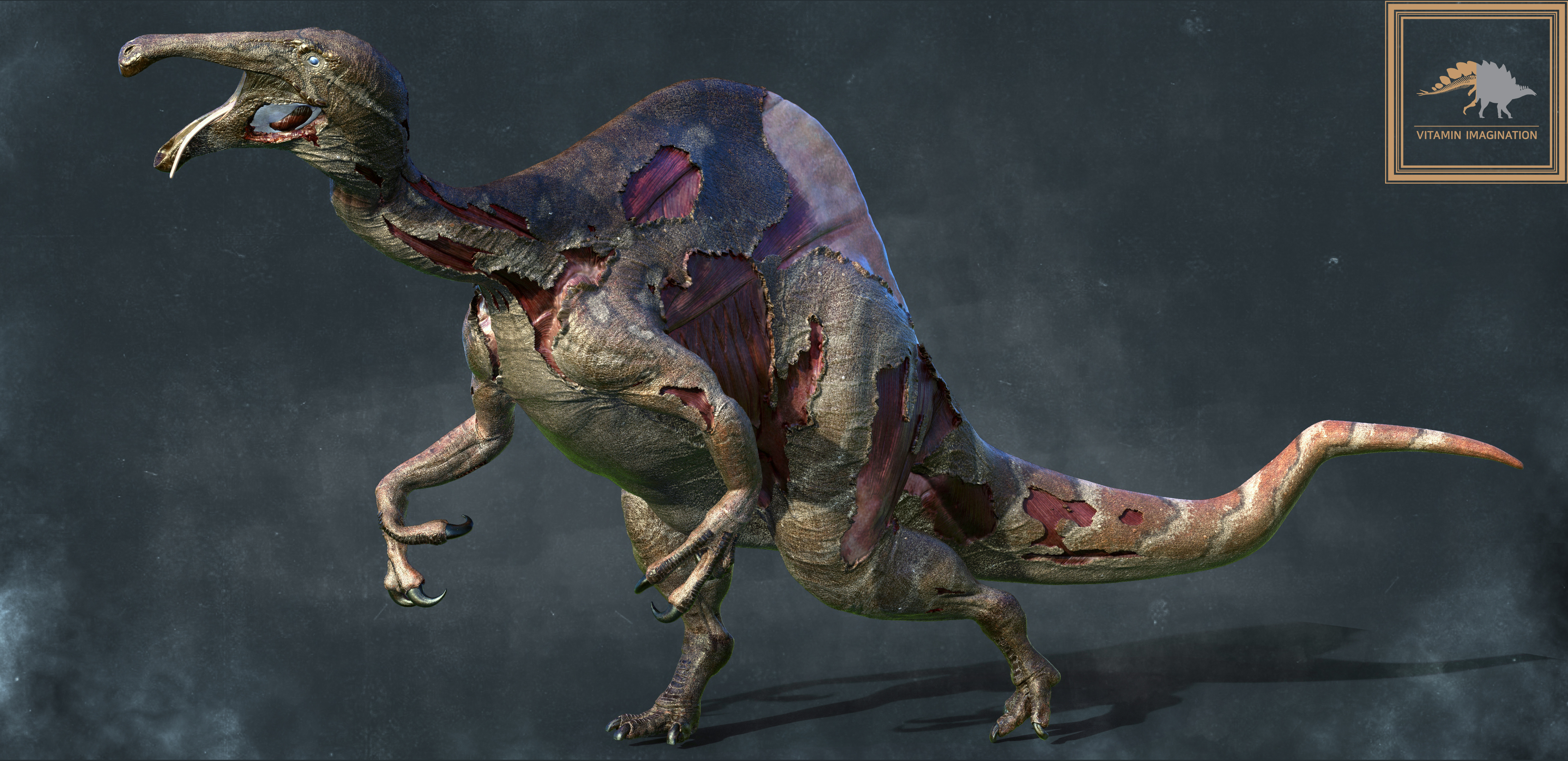 Zombie dinosaurs - ZBrushCentral