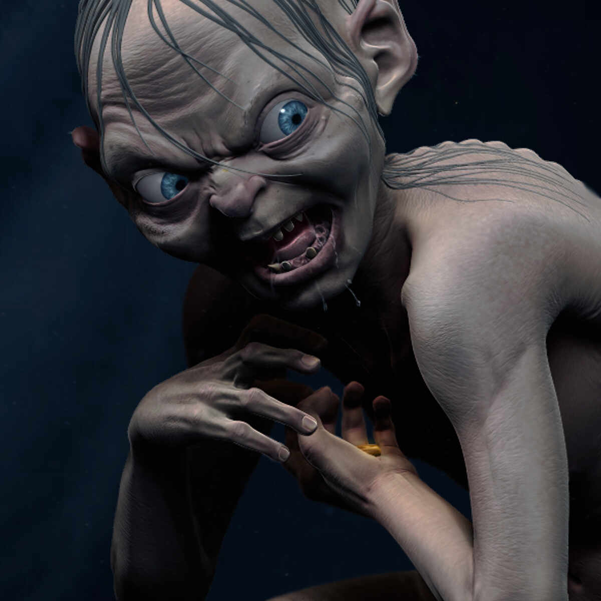 Gollum (FanArt) - ZBrushCentral