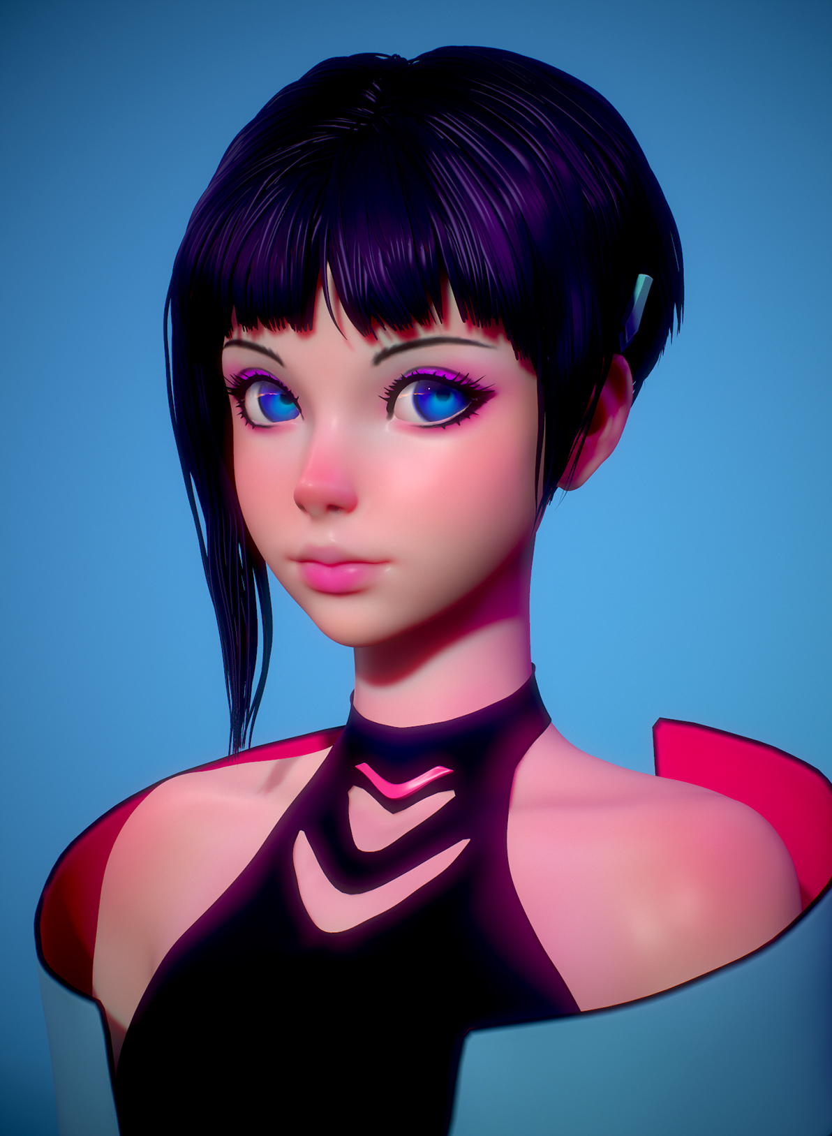 Cyber Hunter S Zero 3d Zbrushcentral