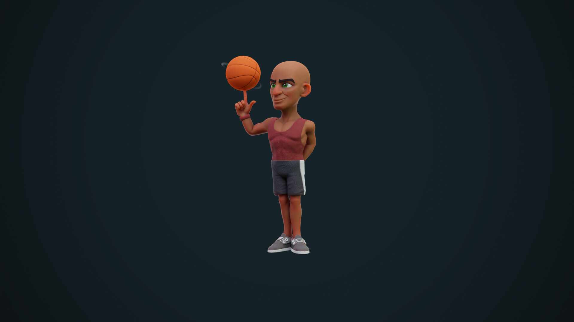 ArtStation - Basketball Ghost Dude