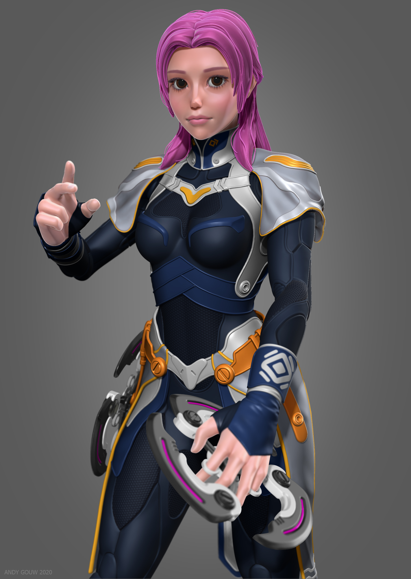 Female Character Zbrush