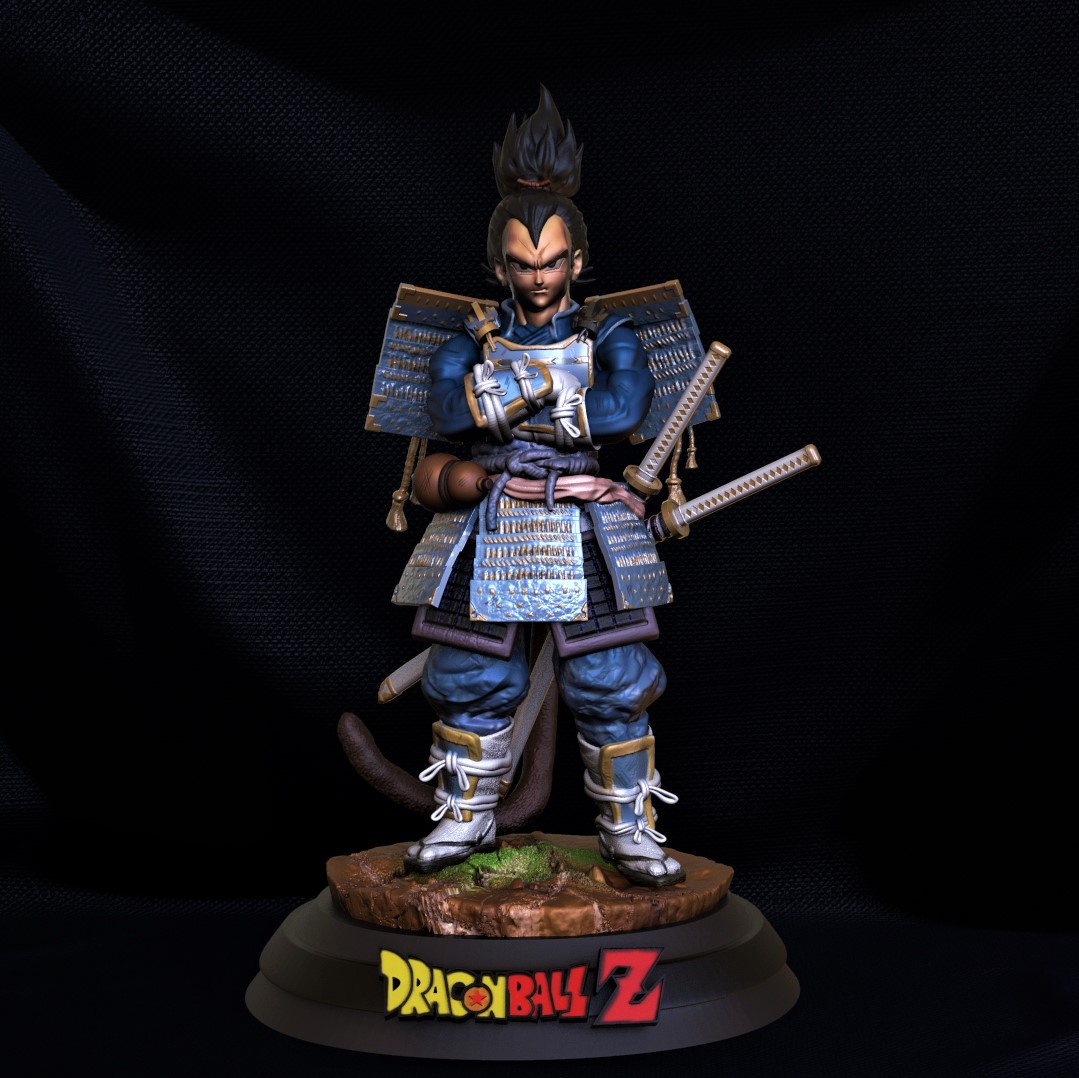 Dragon Ball Shogun Samurai Vegeta ベジータ四世 Zbrushcentral