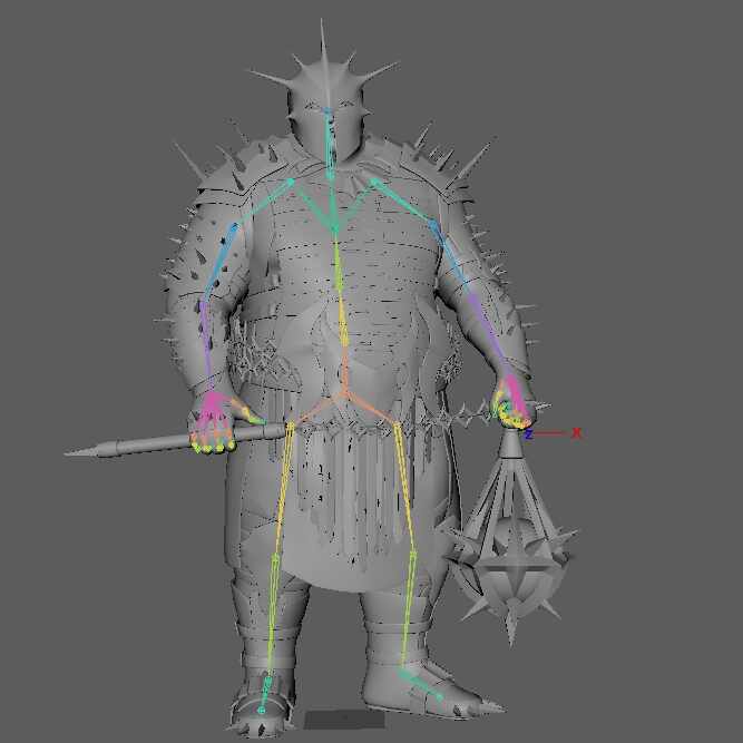 Fiery Mace Rig