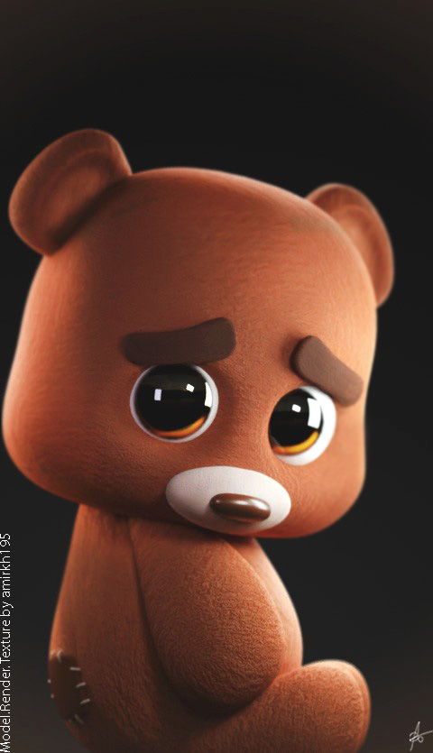 Blender Tutorial: Fuzzy Stuffed Bear 